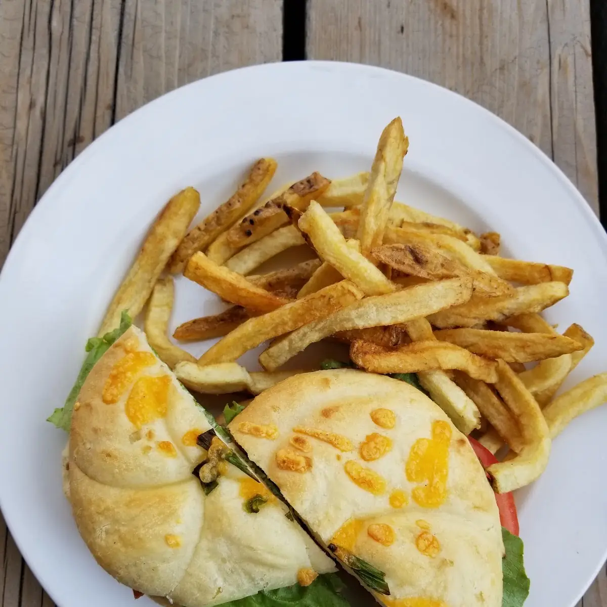 Folksy Blue Cheese Burger