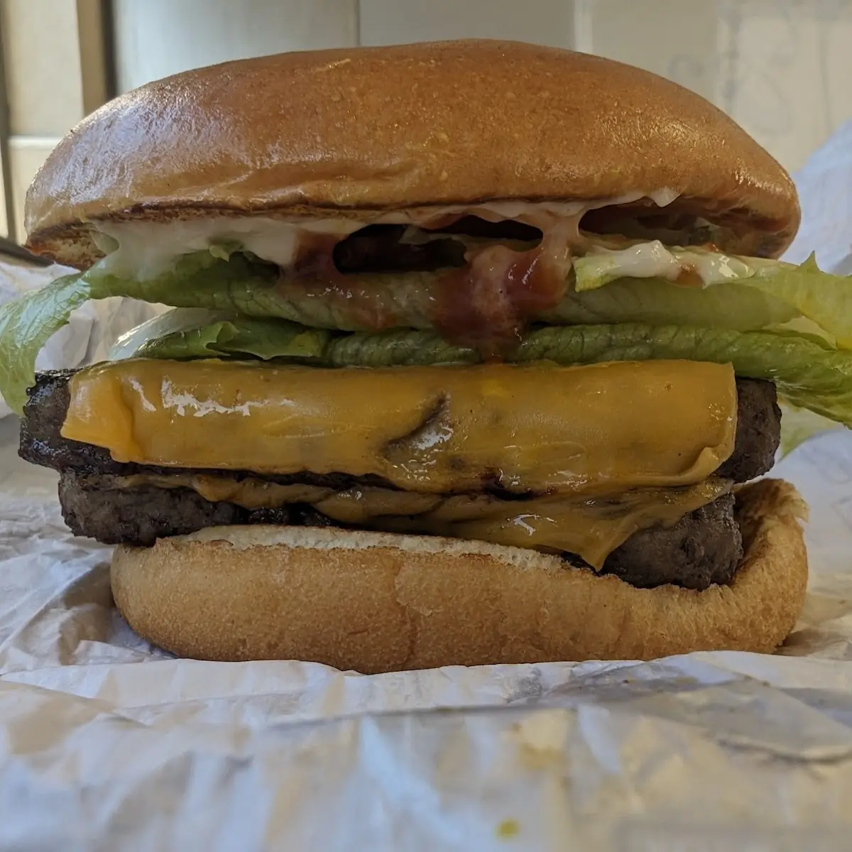 Dave's Double Cheeseburger