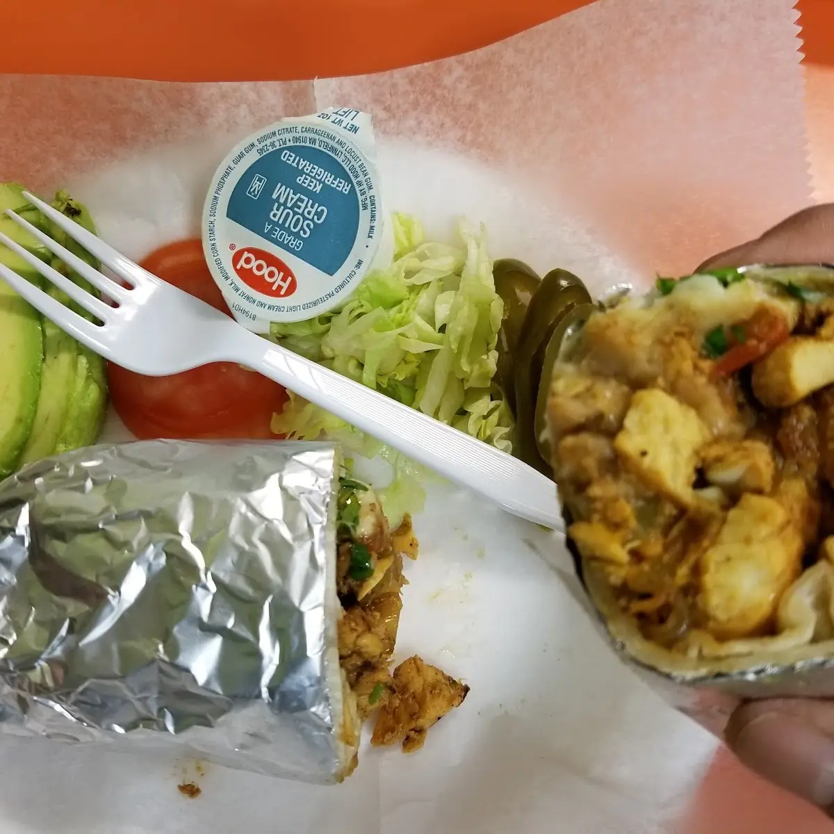 Chicken Burrito