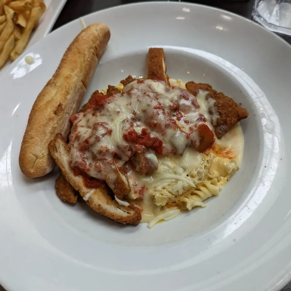 Crispy Chicken Mac and Cheese