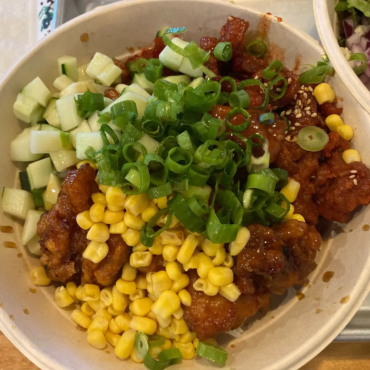 General TSO's Chicken Bowl