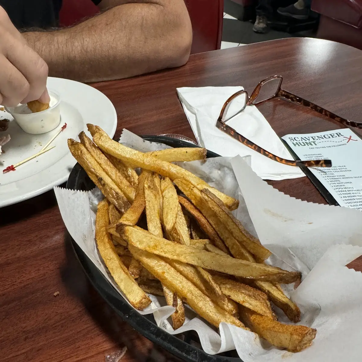 Hand Cut Fries Seasoned