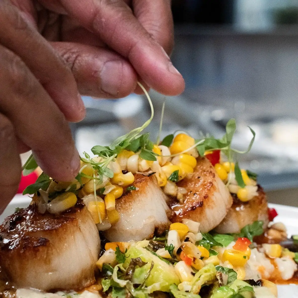 Seared Sea Scallops