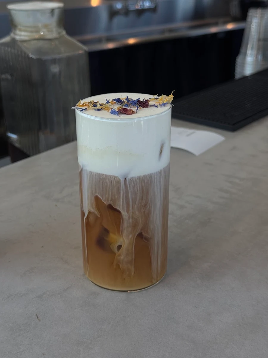 Cold Brew Lavender Cream Top