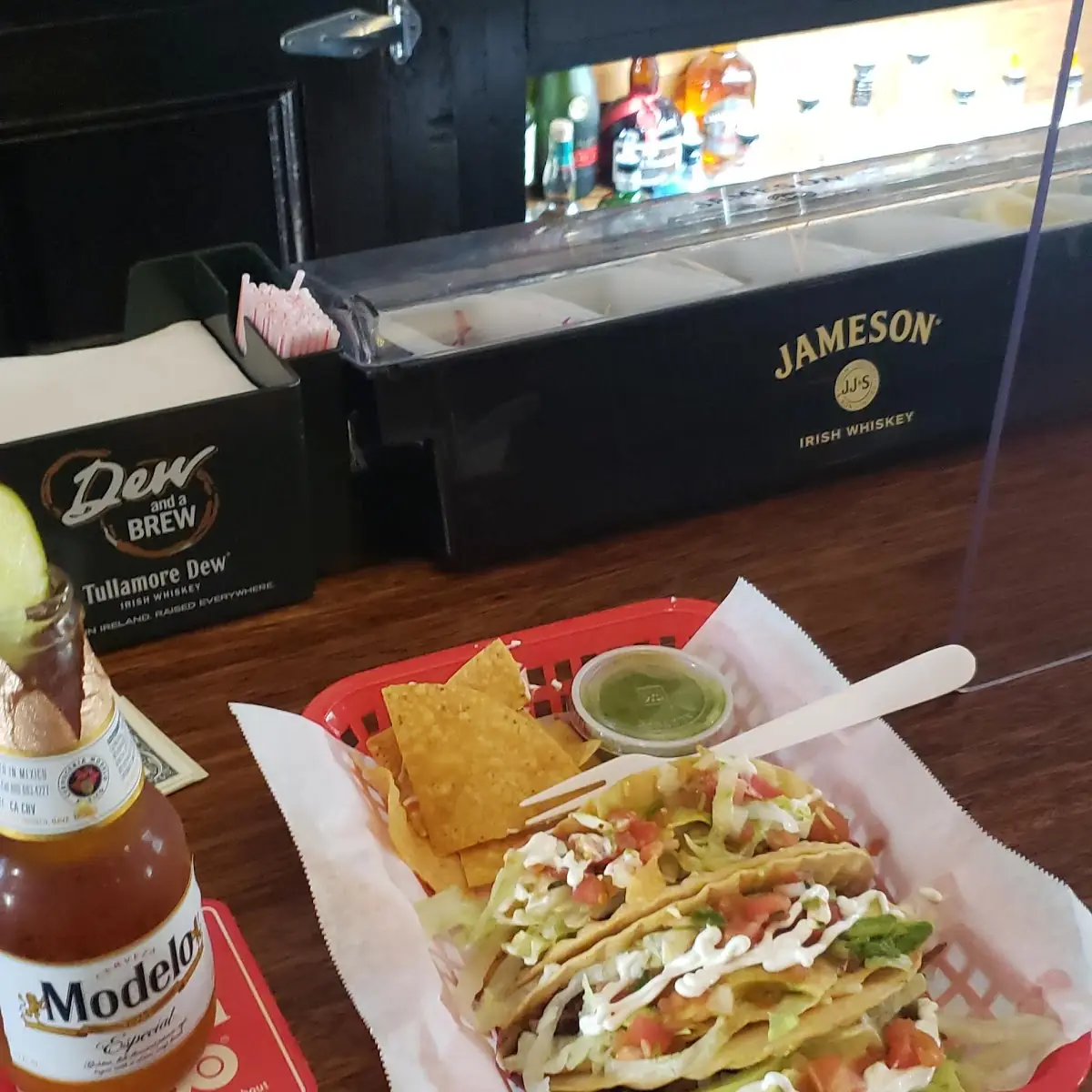 Crispy Taco's and Chips