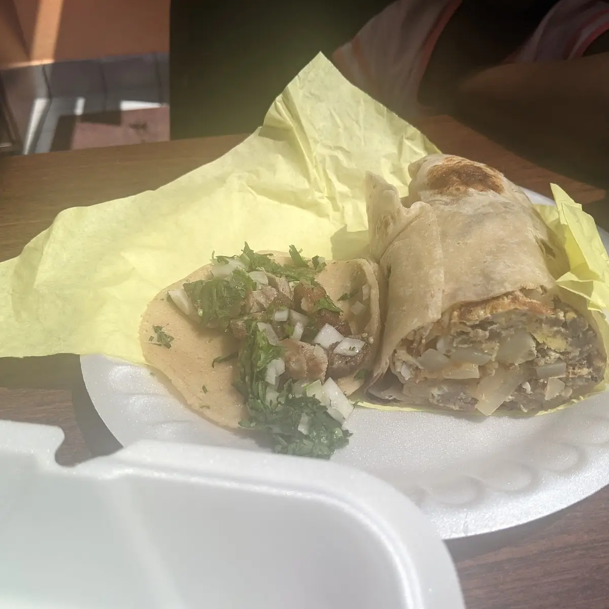 Pollo Asado Burrito