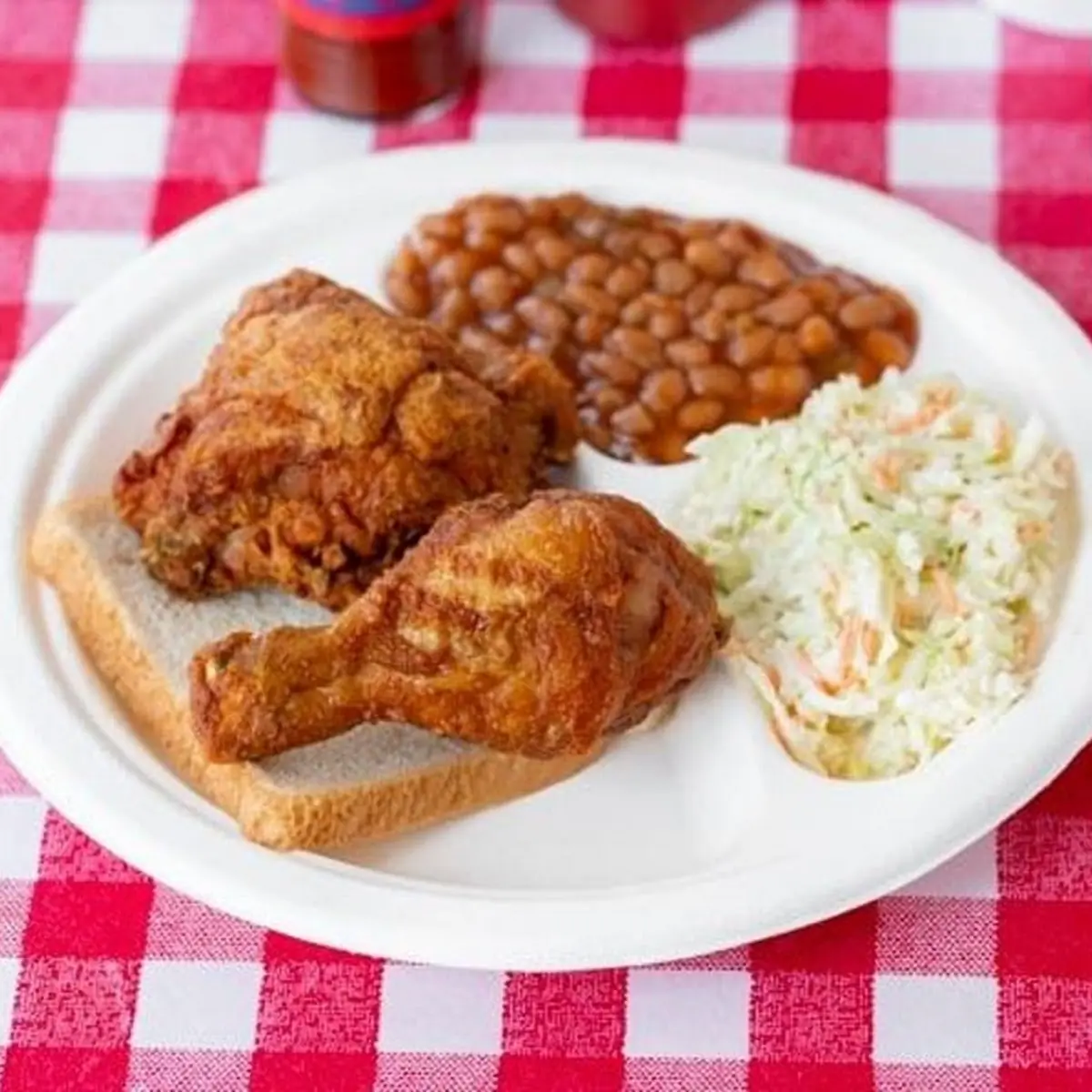Fried Chicken with Three Sides