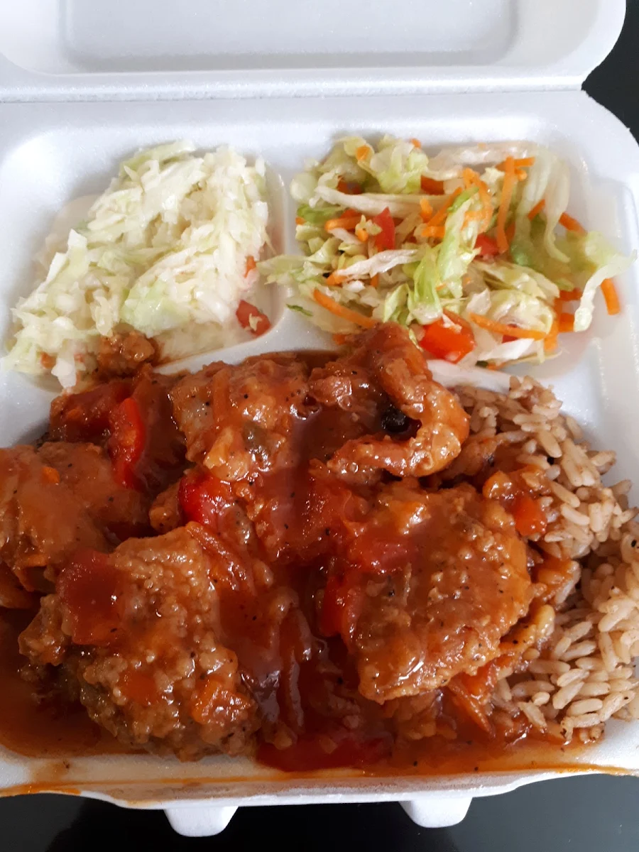 Red Stew Chicken, Island Spice Flava Inc