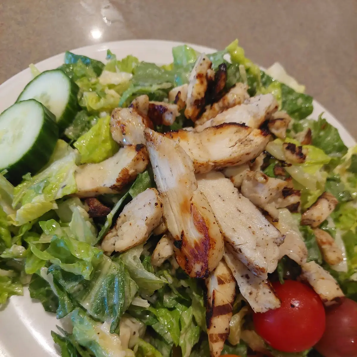 Grilled Chicken Caesar Salad