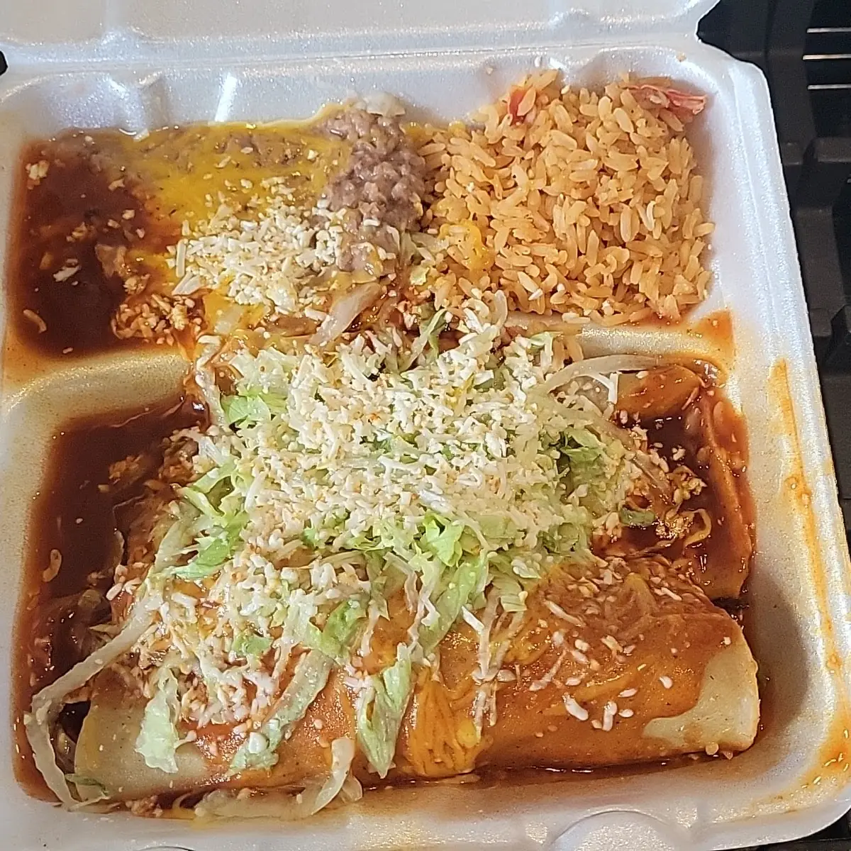 Chicken and Cheese Enchiladas