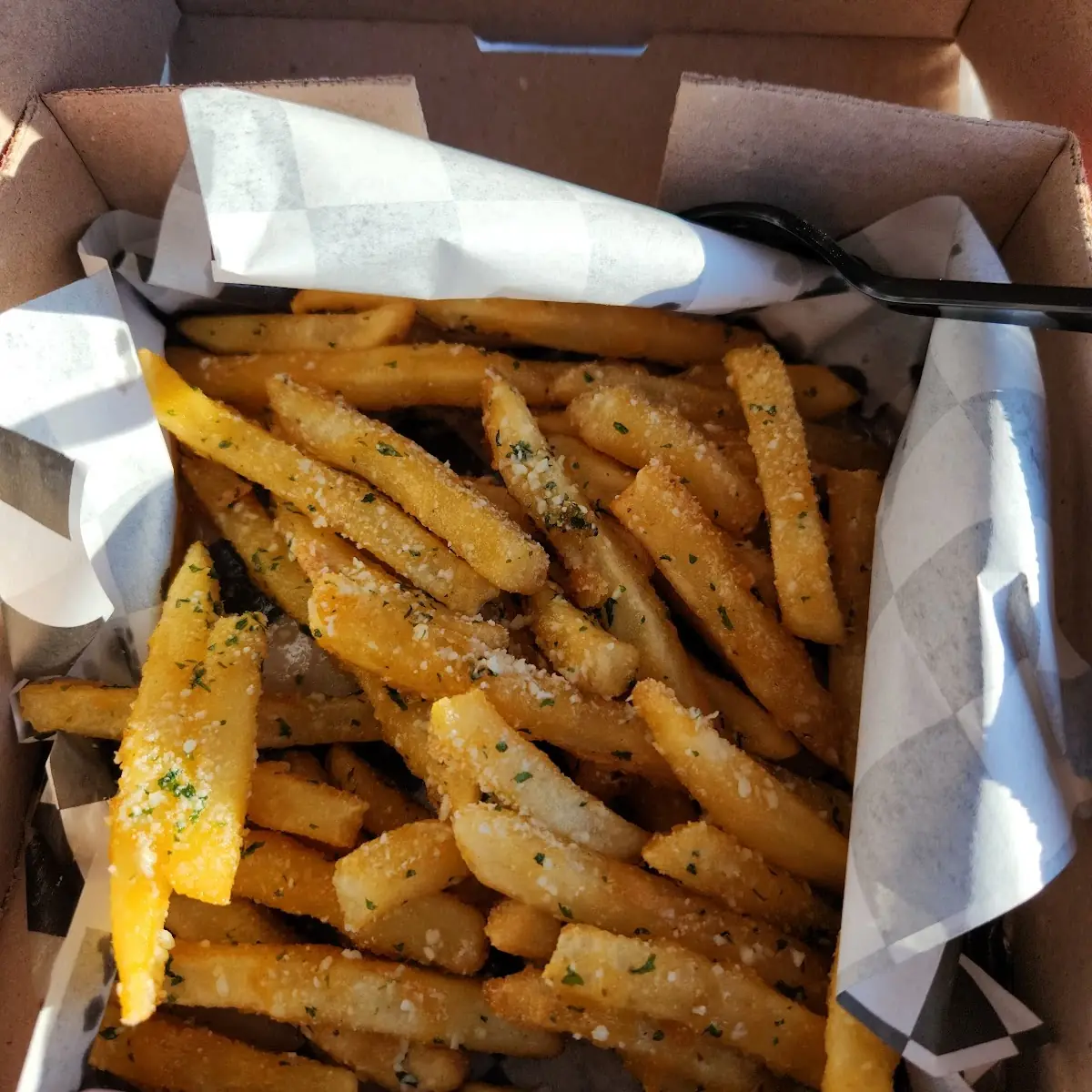 Garlic Parmesan Fries