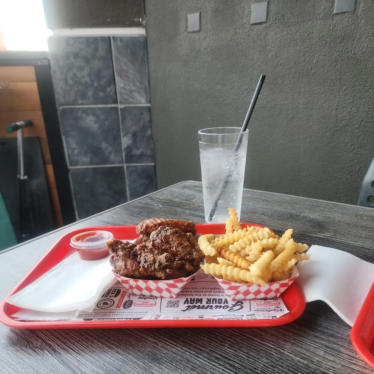 Wings and Fries