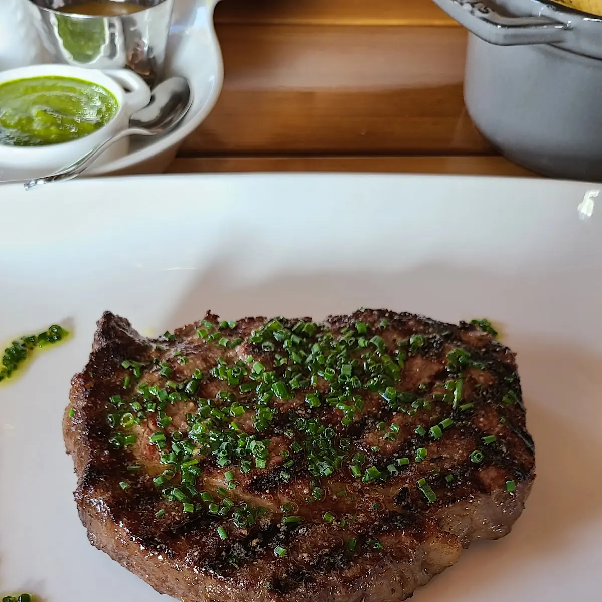 Seared Steak with Herb
