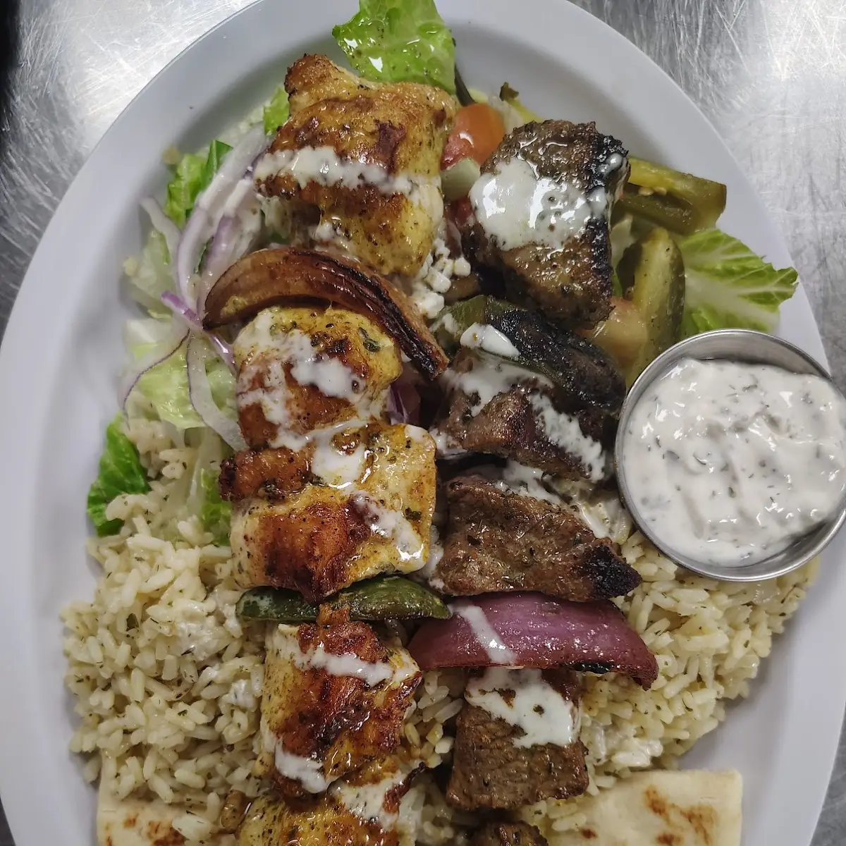 Lamb & Beef Shawarma Wrap