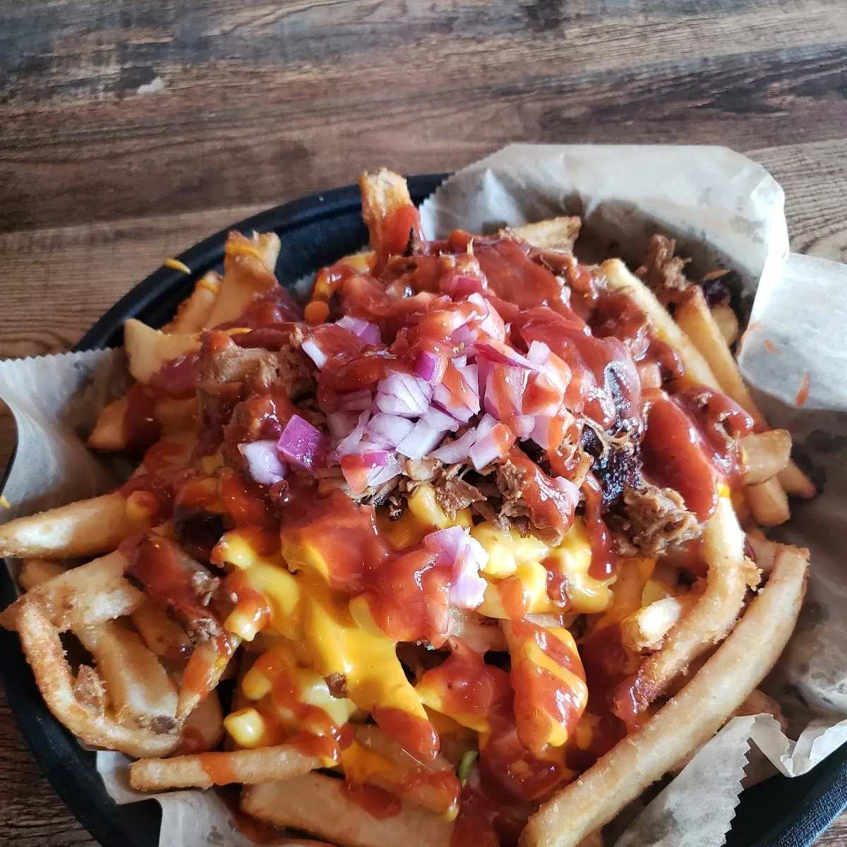 Bacon Cheese Fries