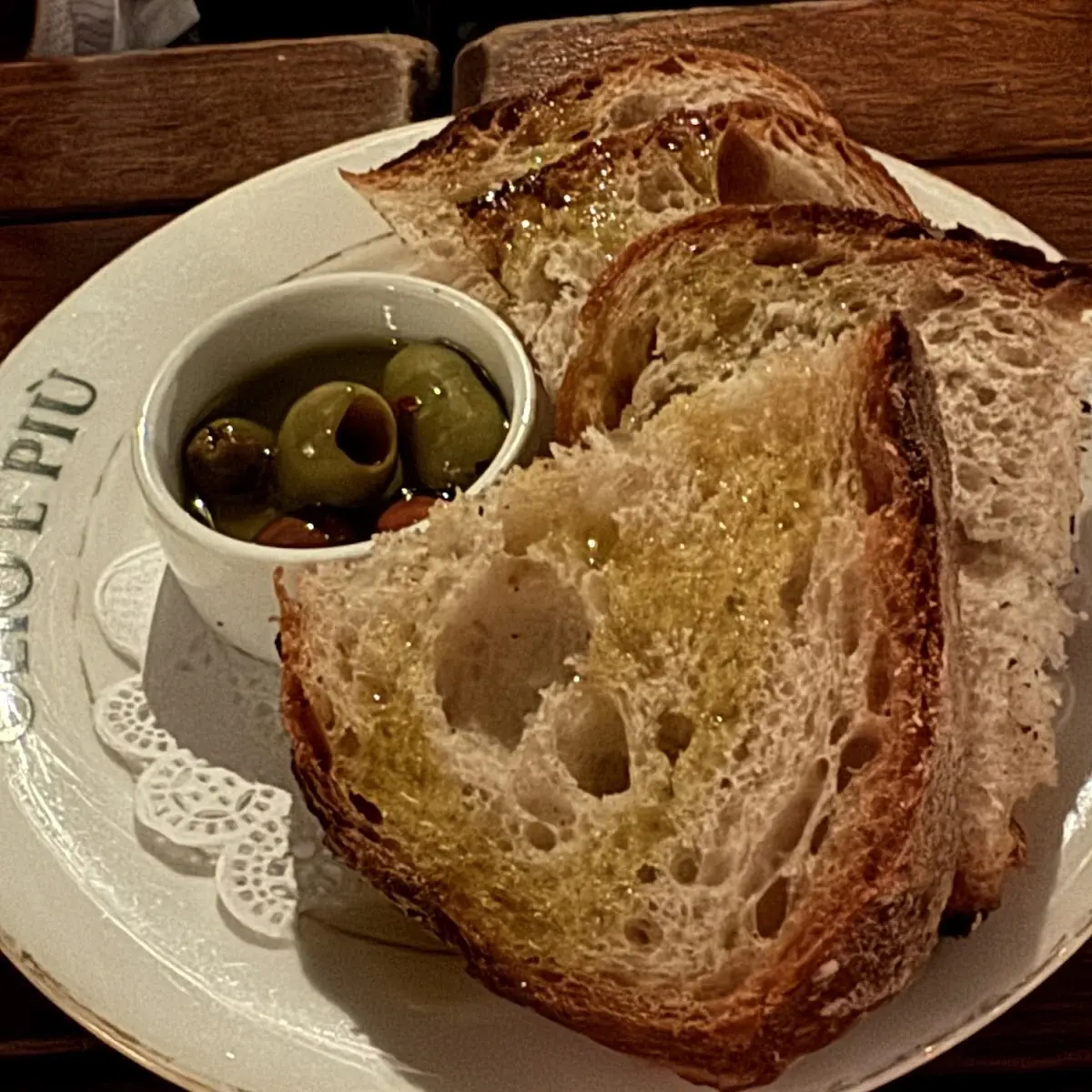 Olive Oil Bread with Olives