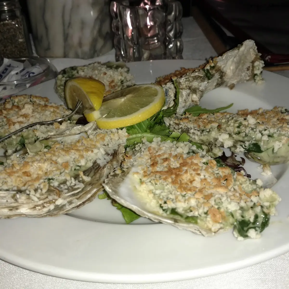 Char-Grilled Oysters GF