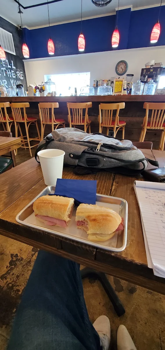 BBQ Ham and Cheese Sandwich