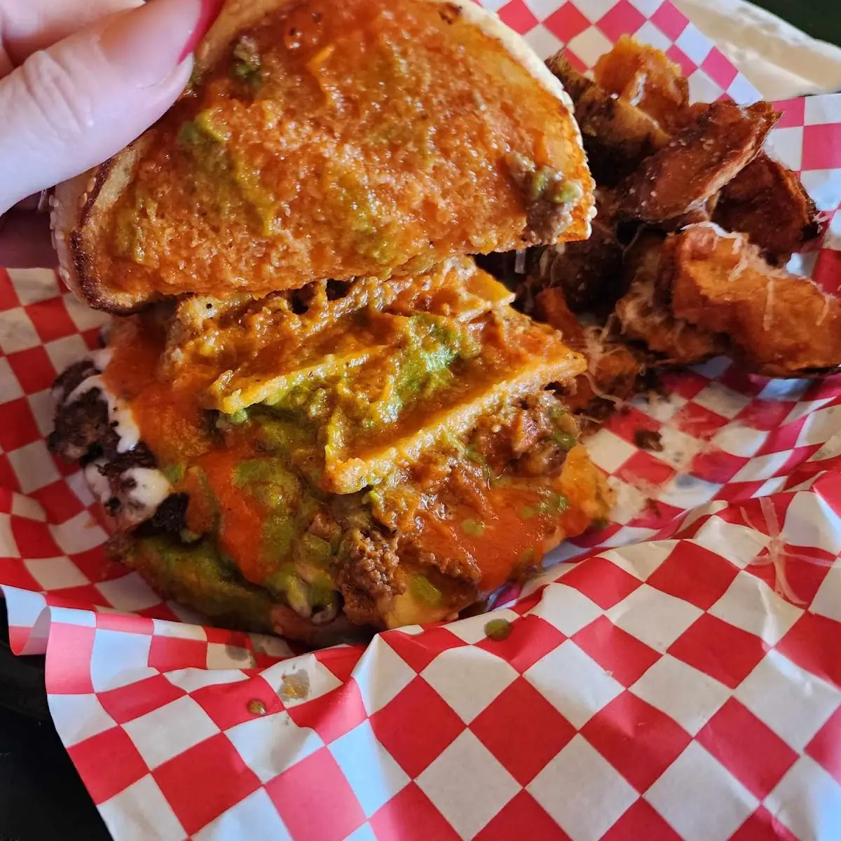The Lasagna Burger