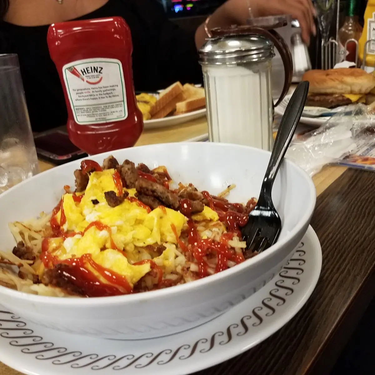 Hash Brown Sausage Bowl