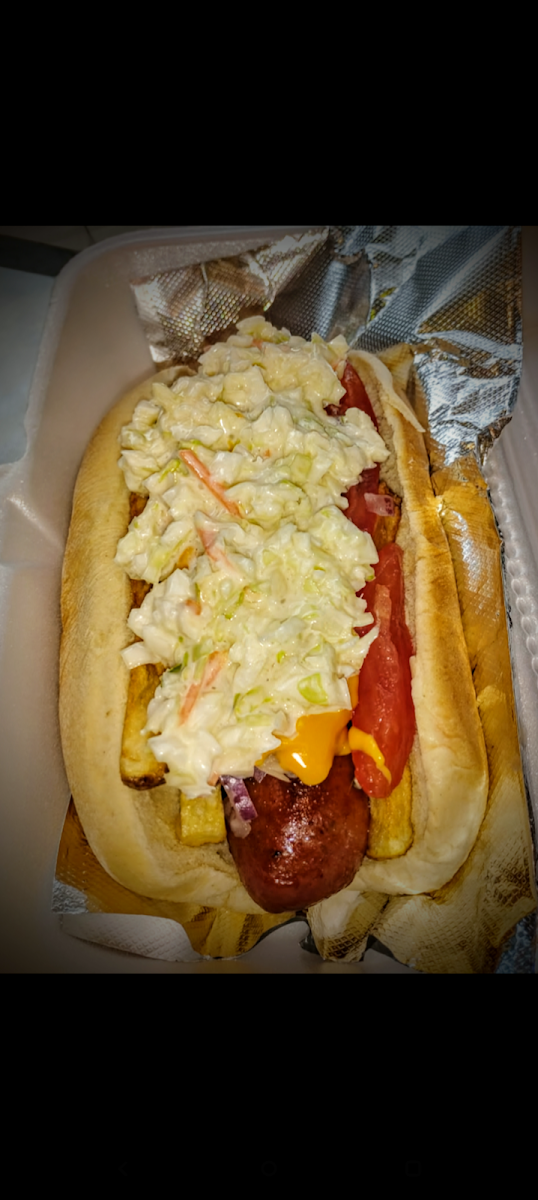 Mac & Cheese Dog