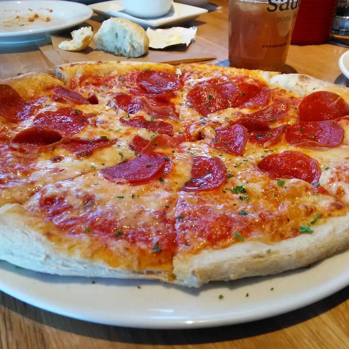 Mike's Hot Honey Cupping Pepperoni Pizza