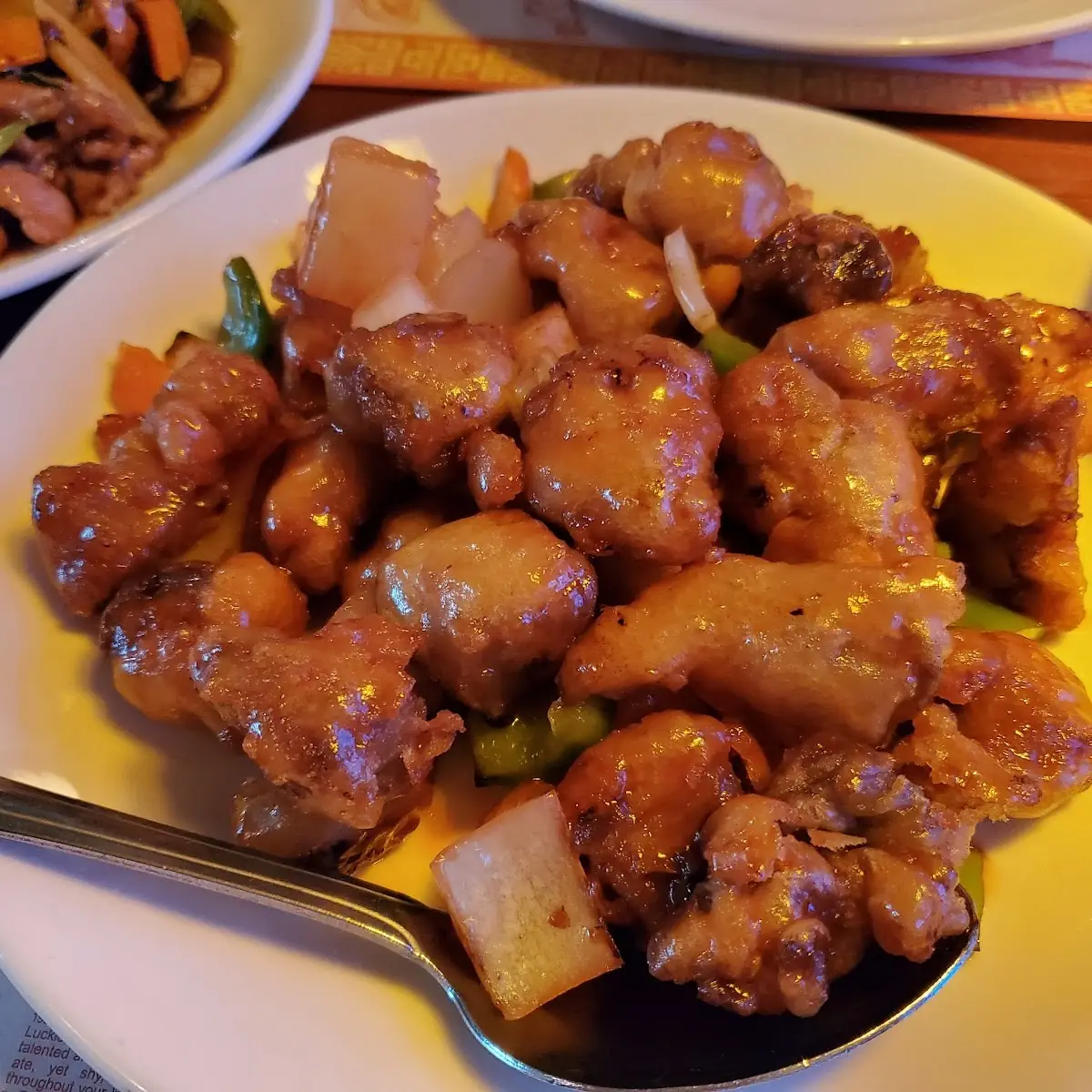 813. Crispy Boneless Lemon Chicken