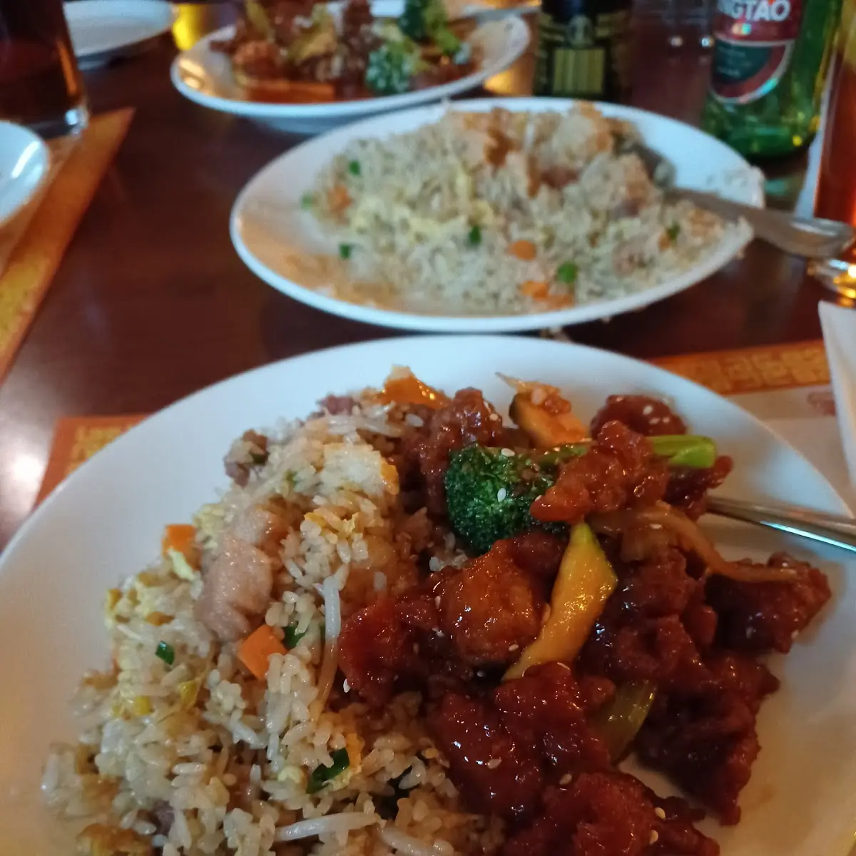 Sesame Chicken Fried Rice