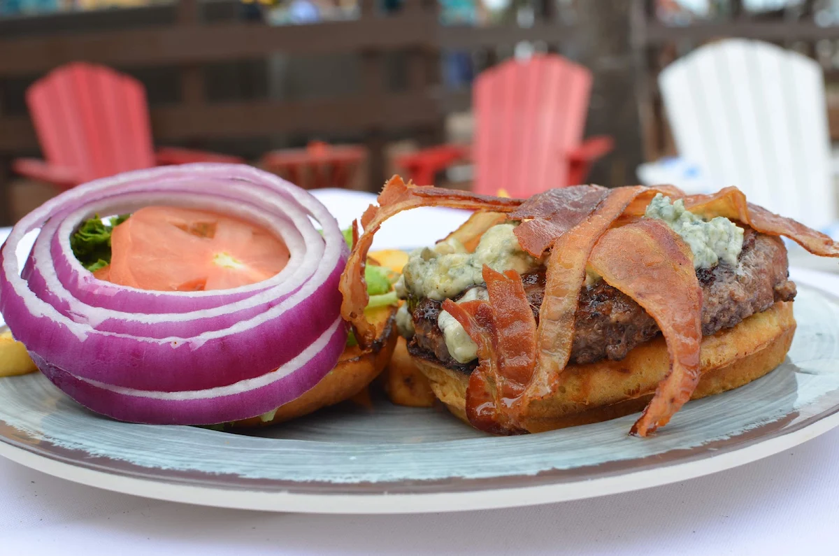 Blue Cheese Bacon Burger