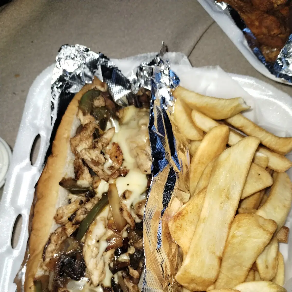 Chicken Philly Cheesesteak