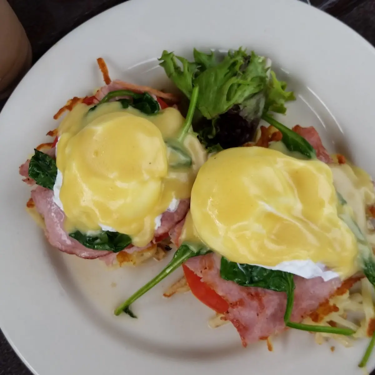 Potato Eggs Benedict