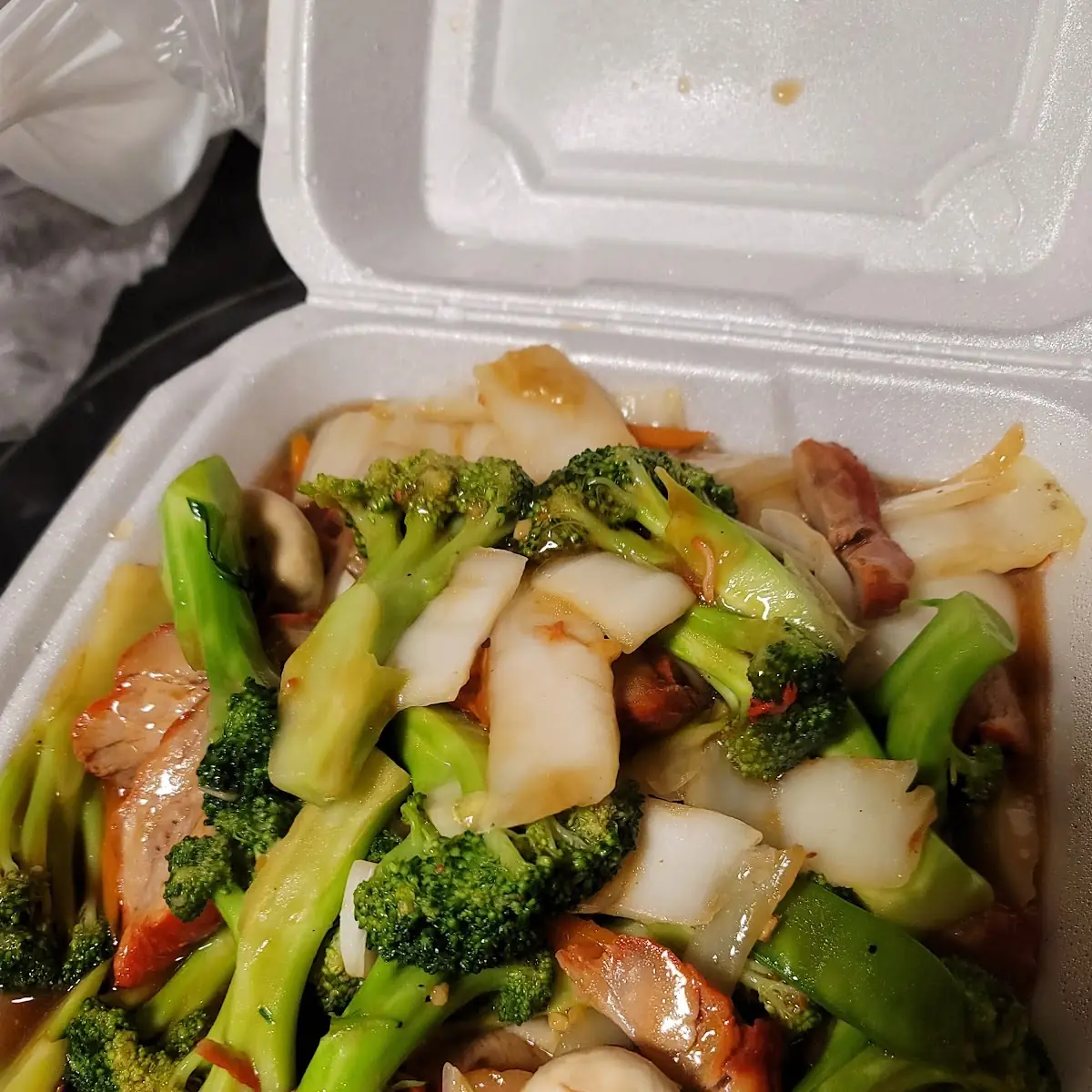 Roast Pork with Chinese Vegetables