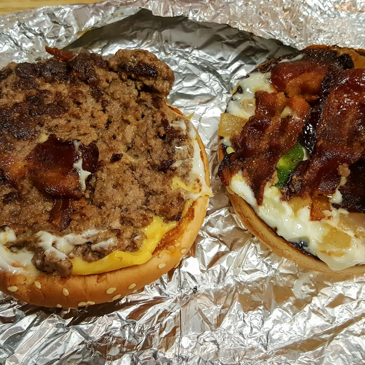 Grilled Onions and Jalapeños