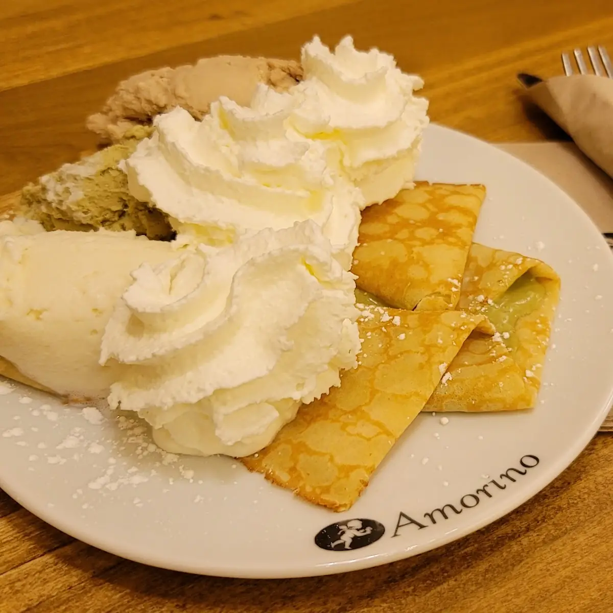 Crepe and Gelato