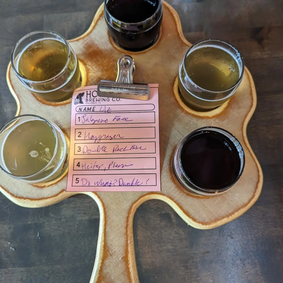Beer Flight