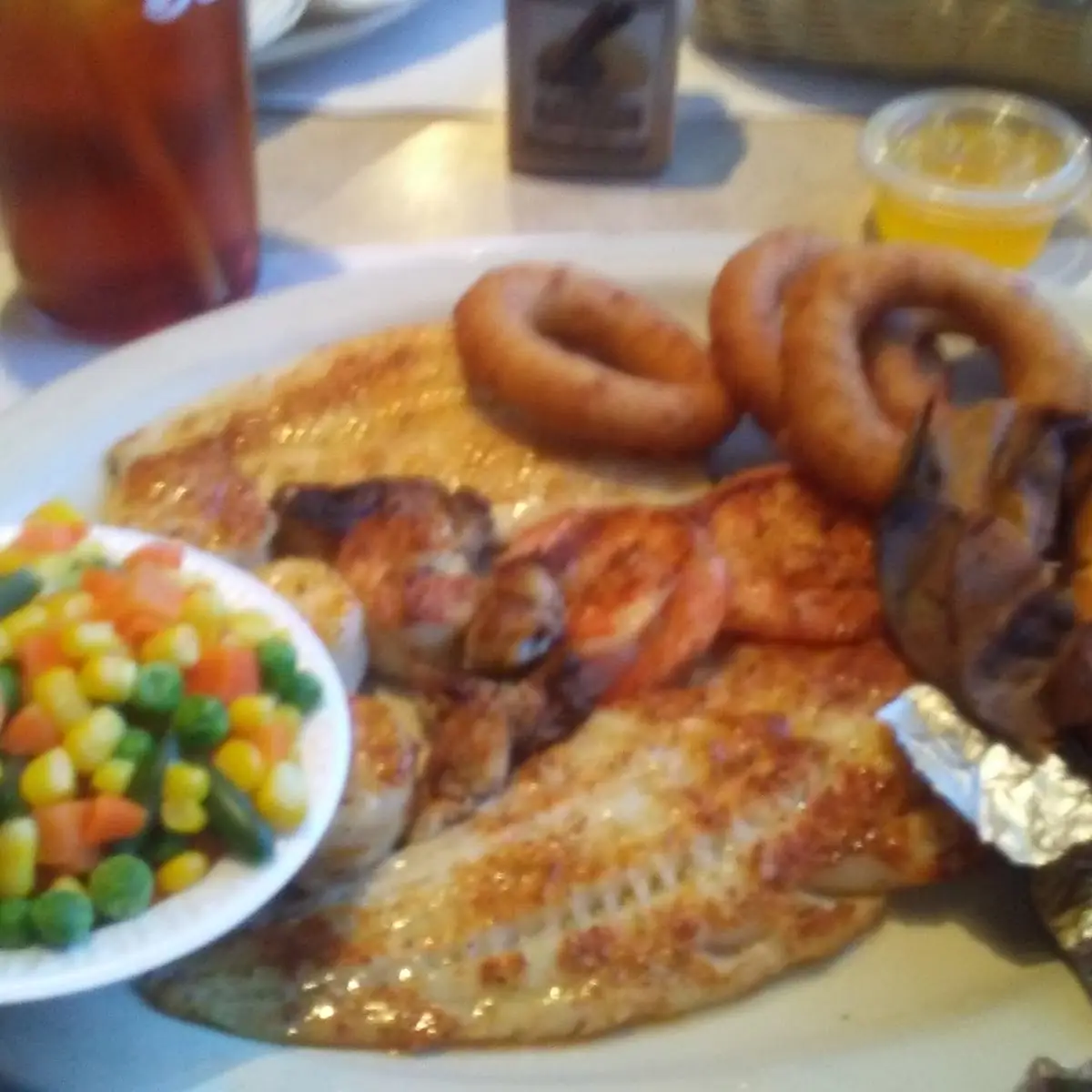 Grilled Seafood Platter