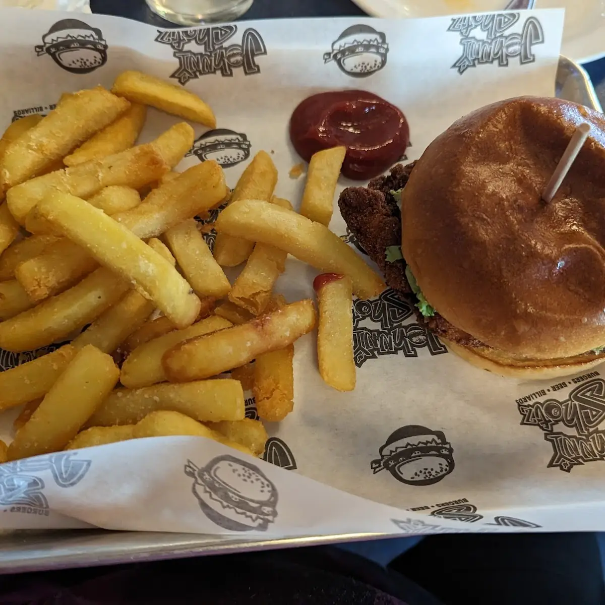 Fries and Crispy Chicken Rancher, Johnny Shotz