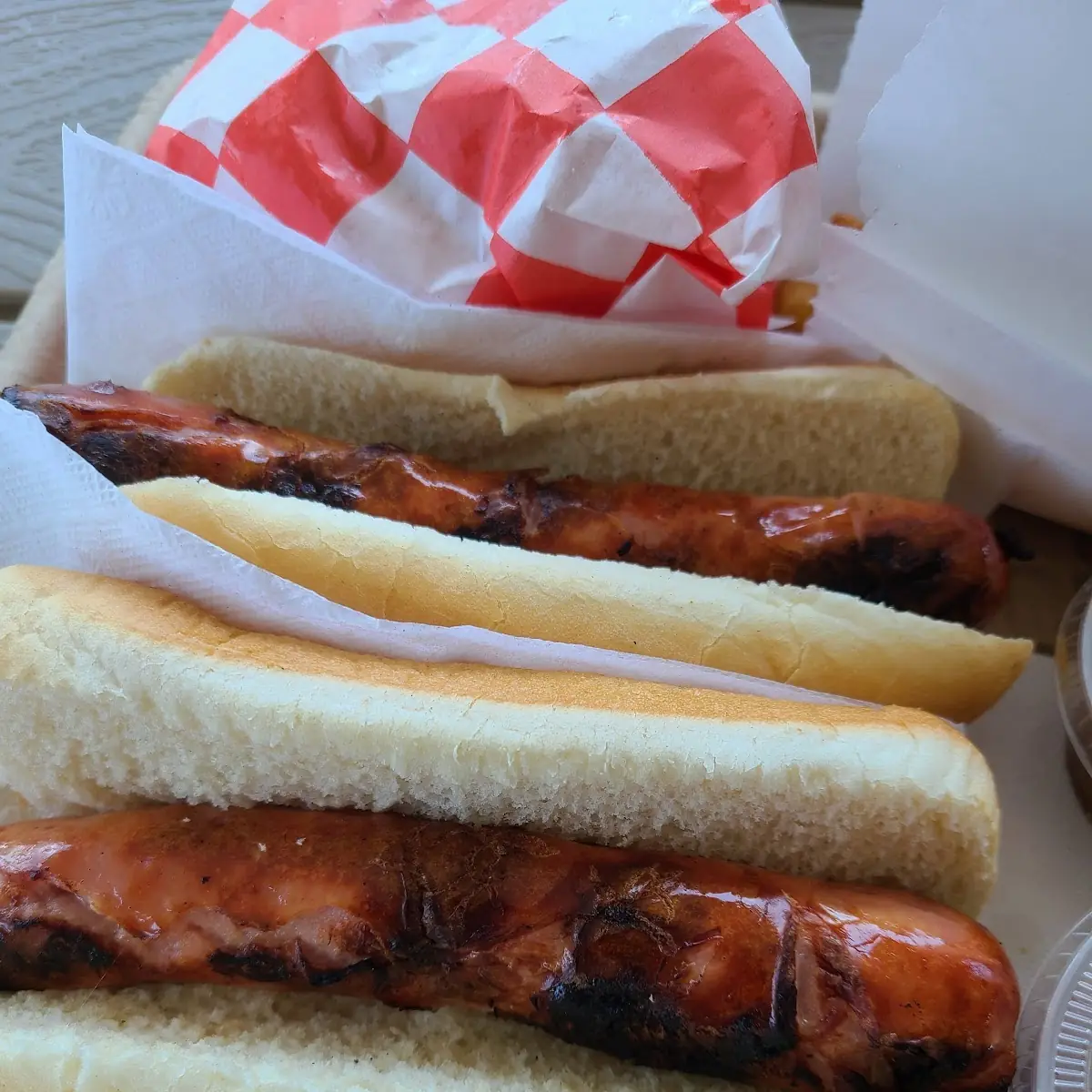 Hot Dog with Fries with Cheese