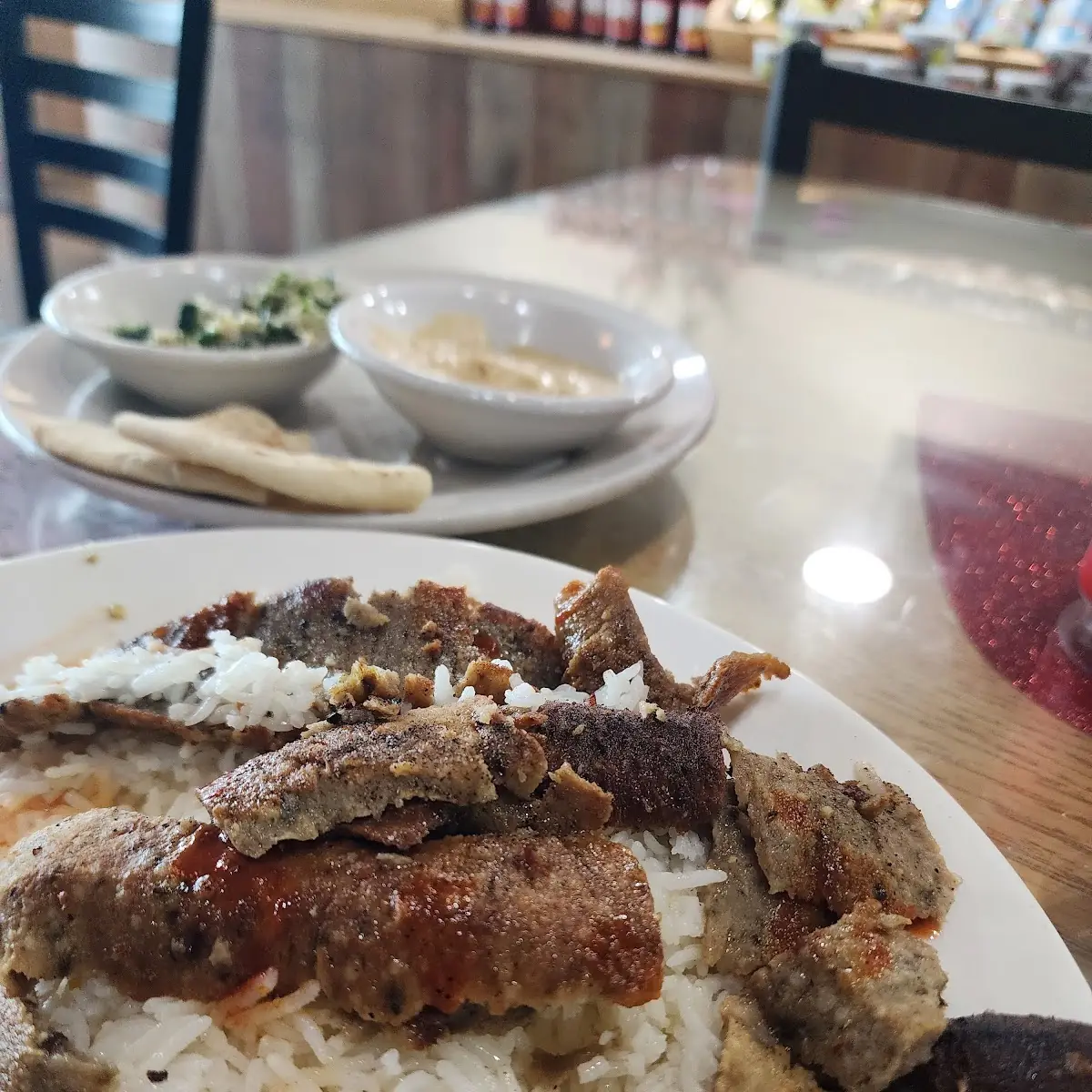 Gyro Plate White Rice & Meat