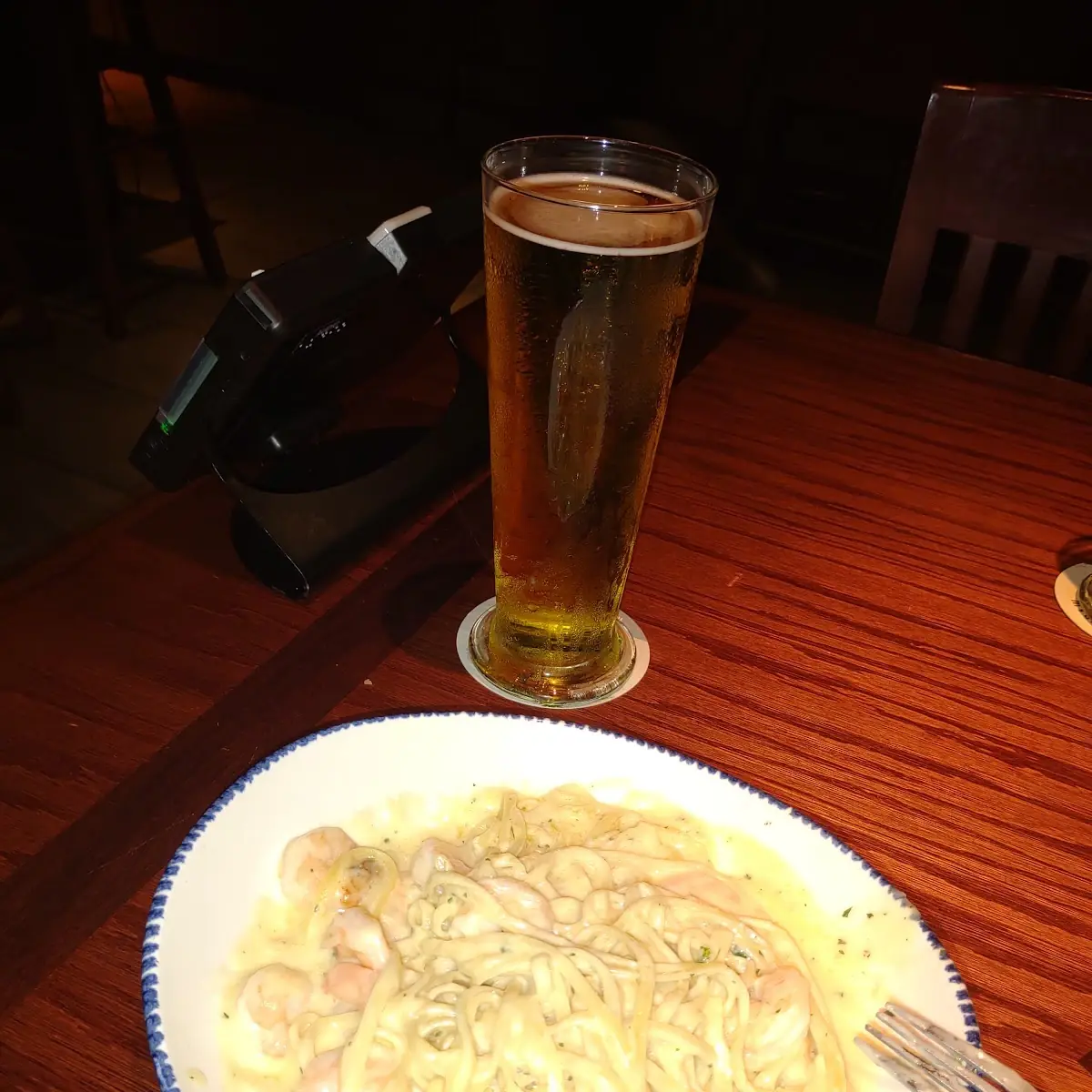 Alfredo Pasta and Shrimp