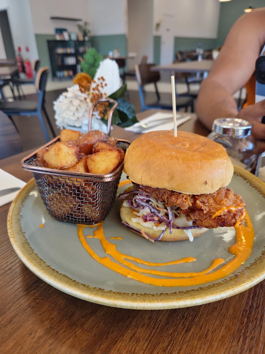 Fried Chicken Burger