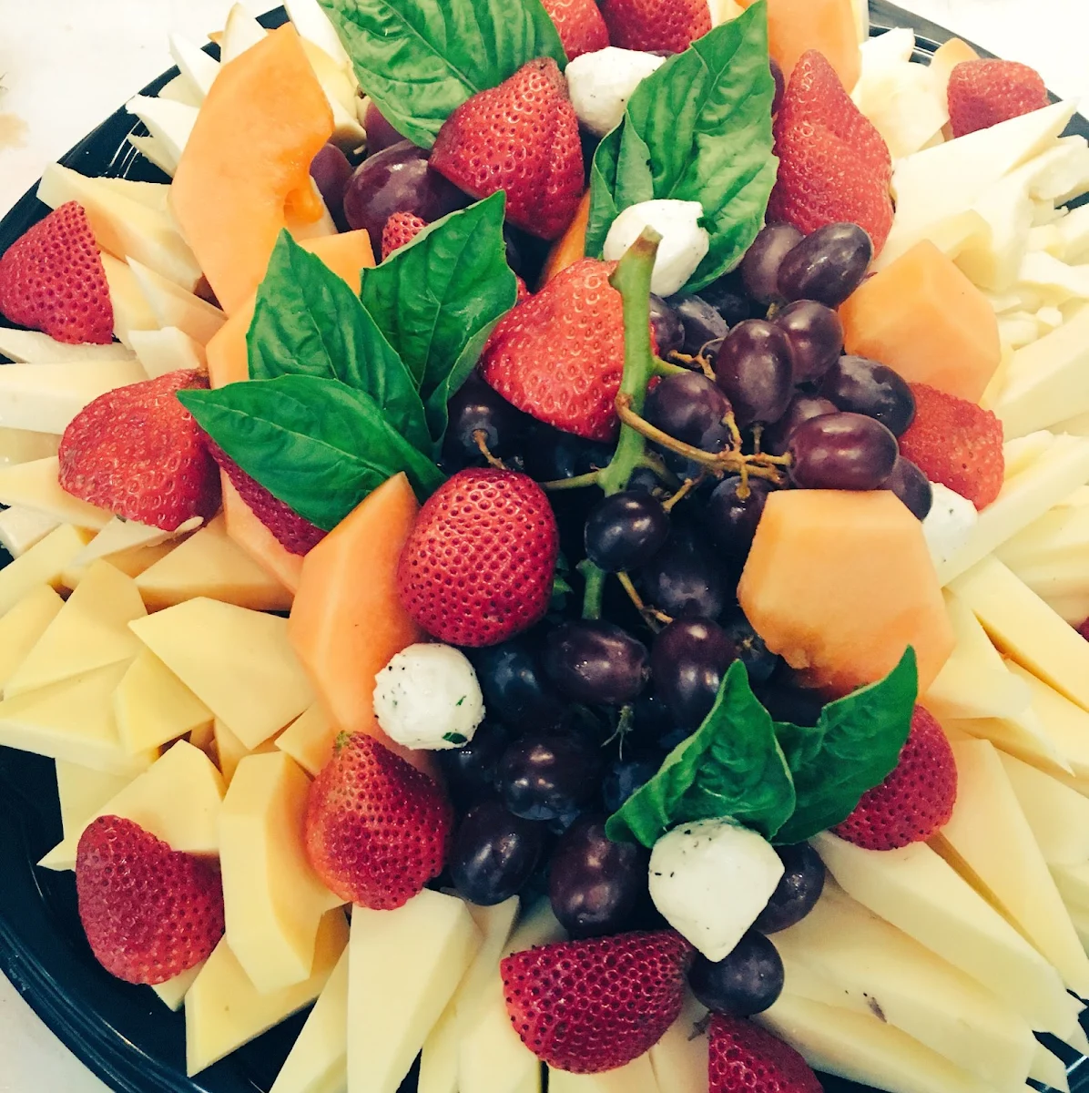 Fresh Fruit & Cheese Platter