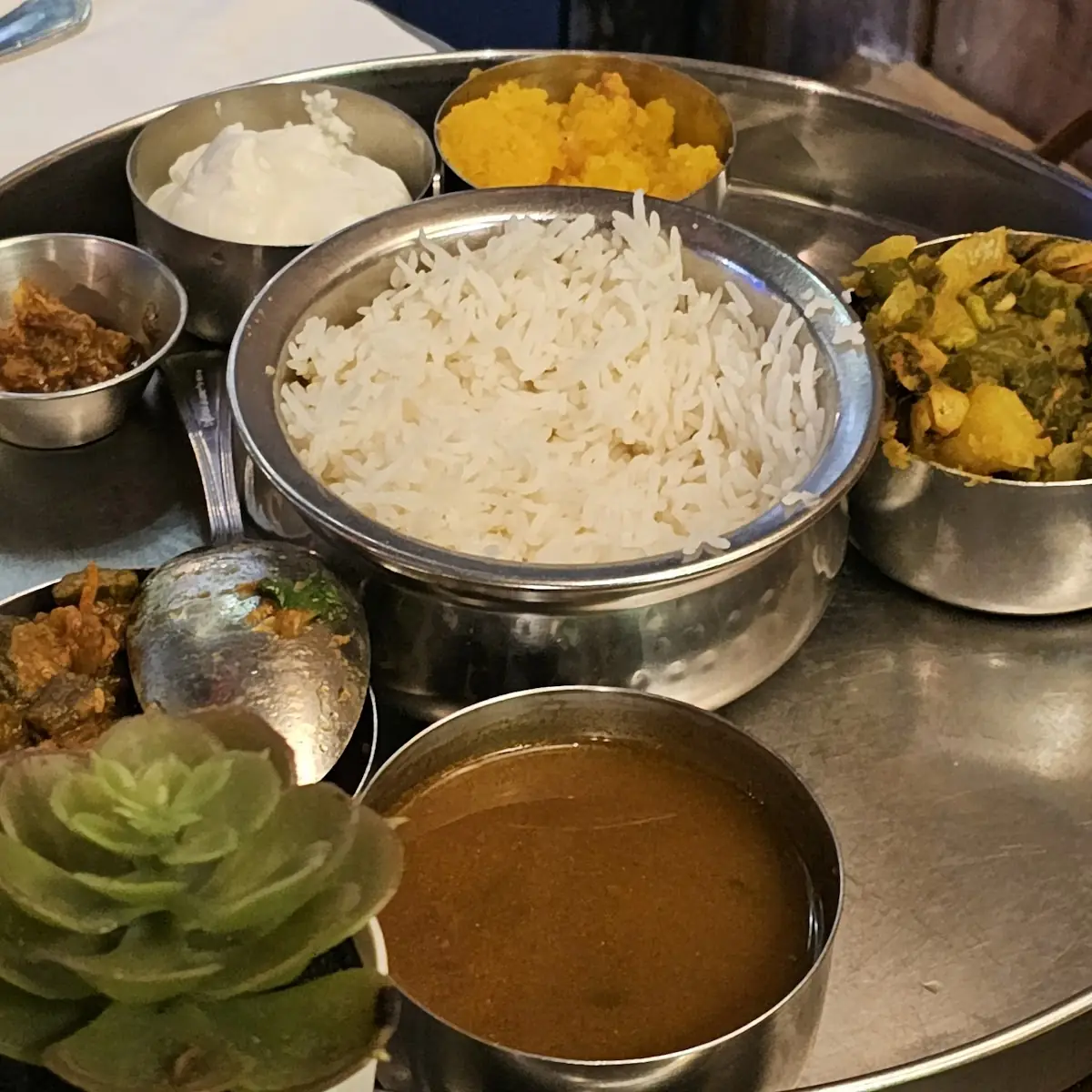 Ananda South Indian Thali