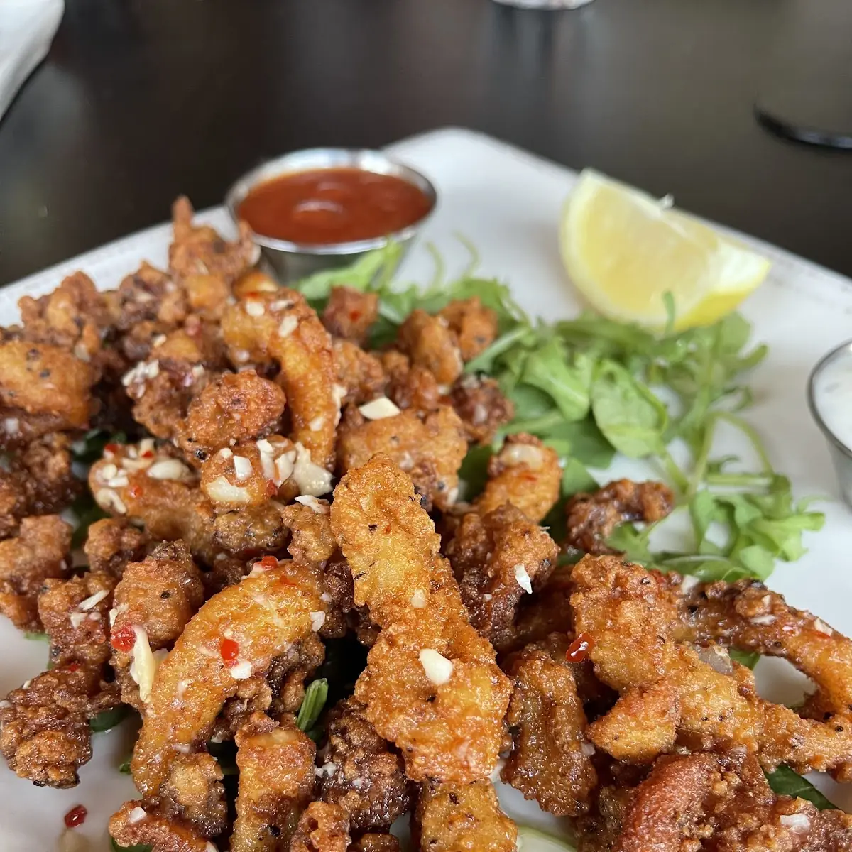 Garlic Lemon Pepper Calamari