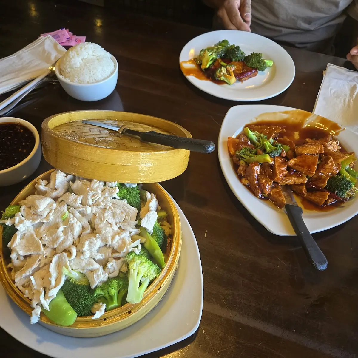 Steam Chicken with Mix Vegetales