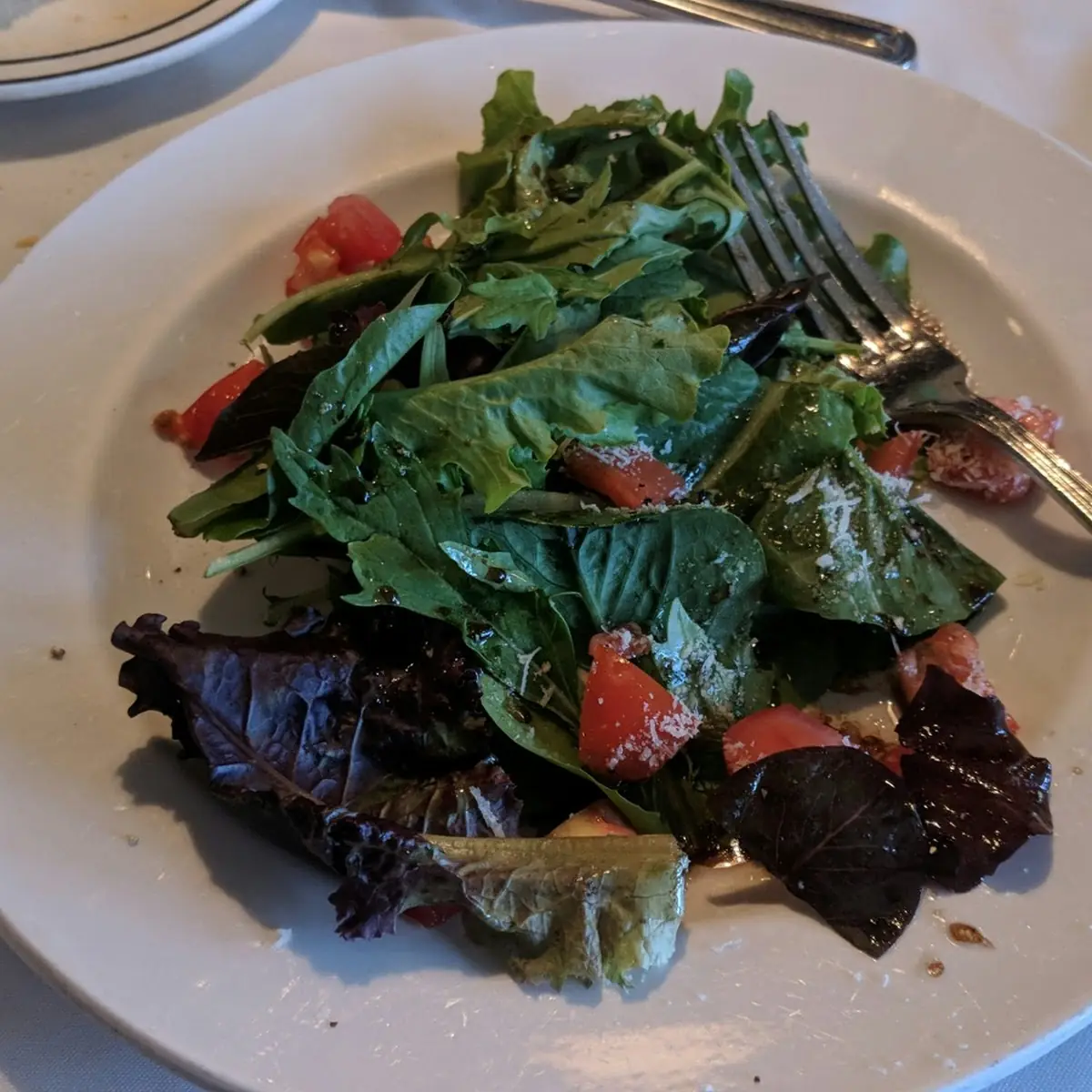House Salad Included