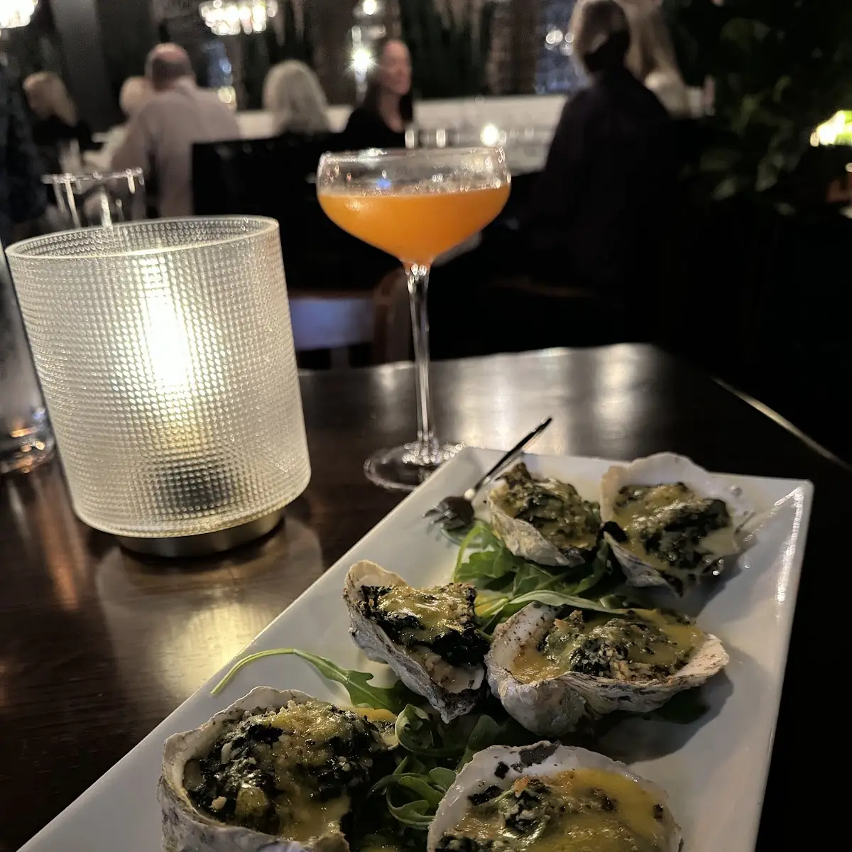 Oysters Rockefeller