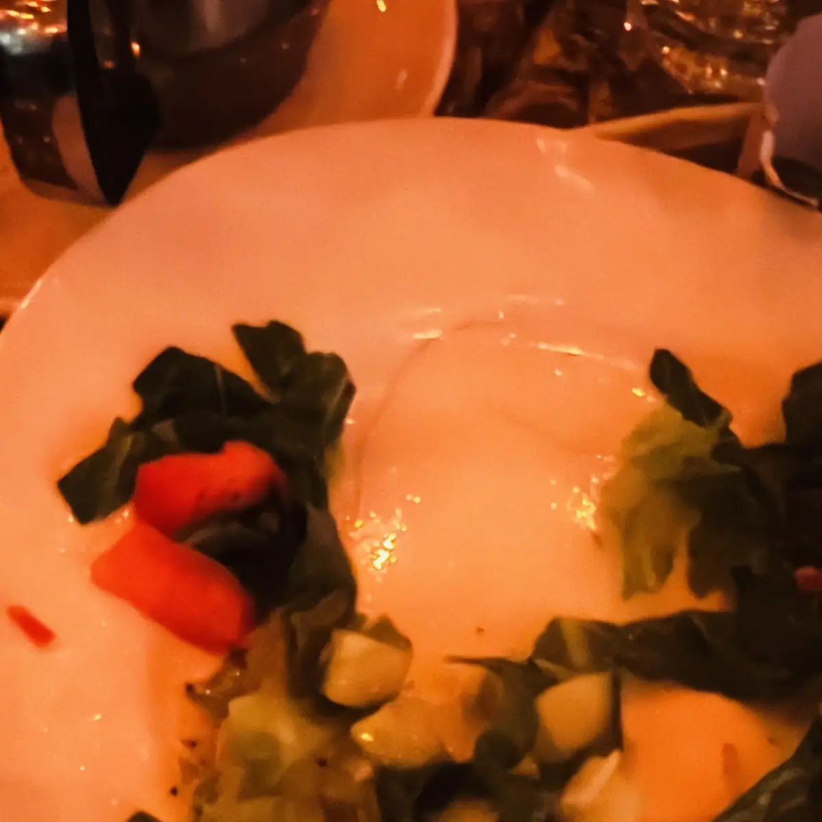 Hair in Salad Dish