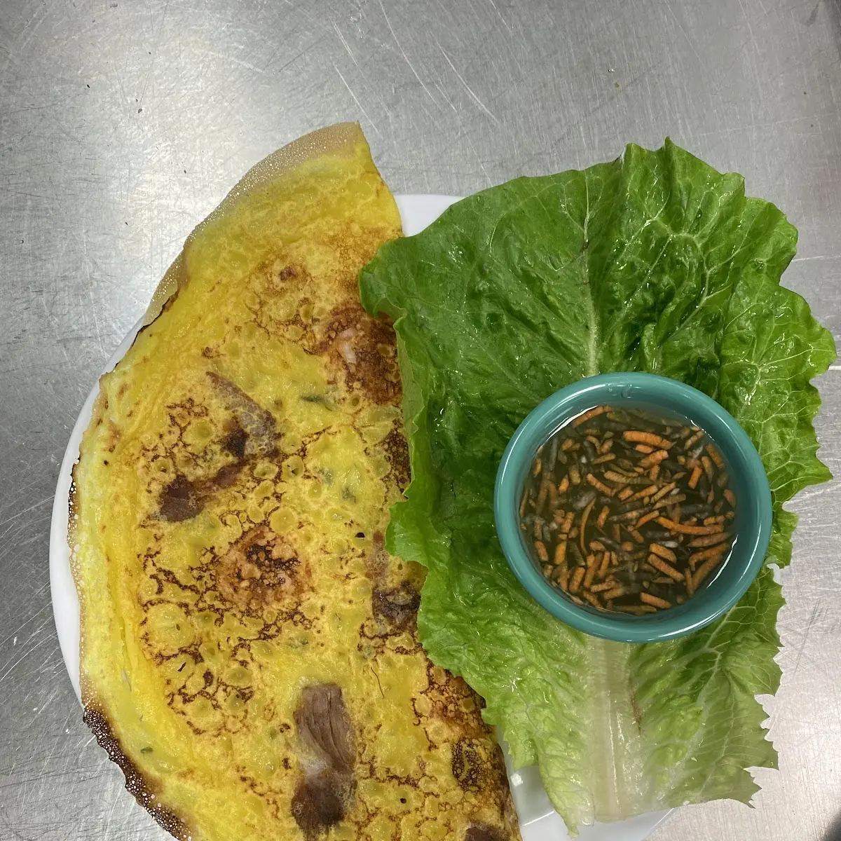 Vietnamese Crepe Bahn Xeo Chay