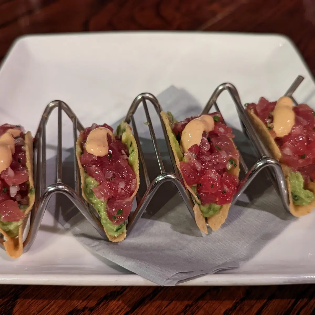 Ahi Tuna Taquitos